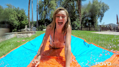 Picture 16 - Ana Rose on POVD in Slip And Slide Facial