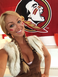 Picture 1 - Brooke Marks photoshoot How To Make FSU Fans Angry