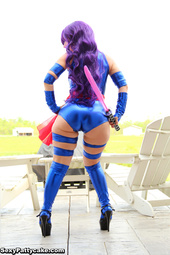 Picture 5 - Sexy Pattycake cosplay as Psylocke