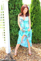 Picture 4 - Sexy Pattycake in a Blue Dress